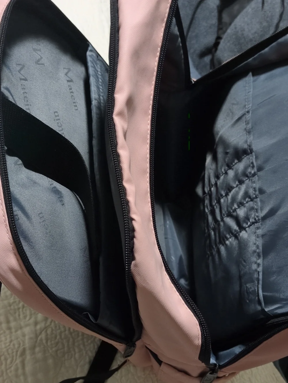 Pink Laptop Backpack Tote - Stylish Everyday Carry